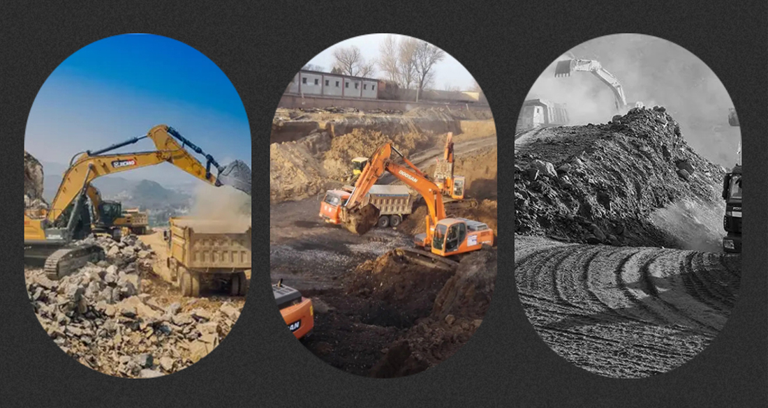 MAQUINARIA DE CONSTRUCCI&Oacute;N FORJADA EN ORO 