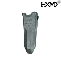 Dientes resistentes DH300 2713-1219RC del cubo del excavador del cincel de la roca del acero de aleación
