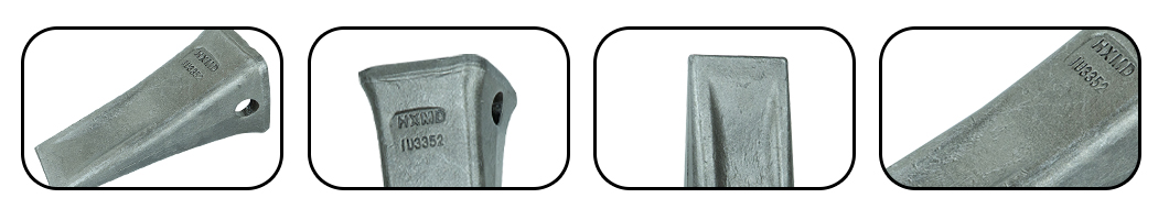 Retroexcavadora Doosan Dientes de excavadora