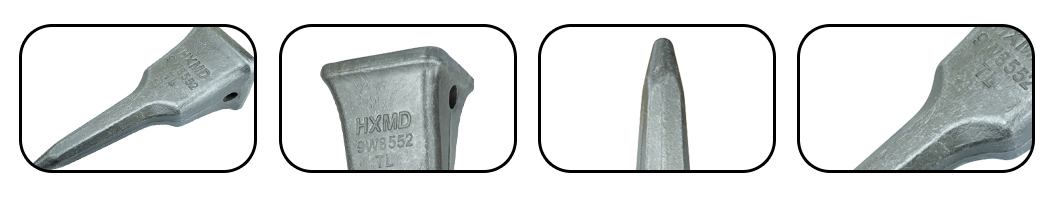 Dientes de excavadora Doosan forjados