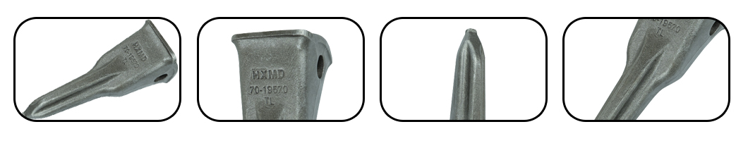 Dientes de cuchara forjados est&aacute;ndar