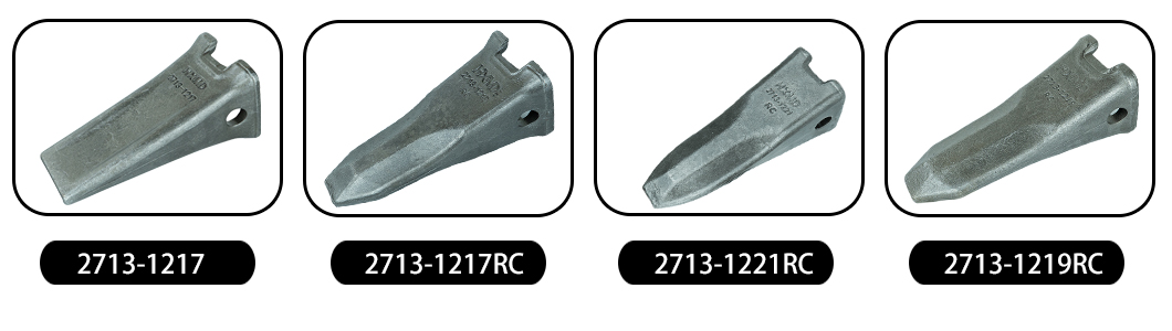 dientes de excavadora