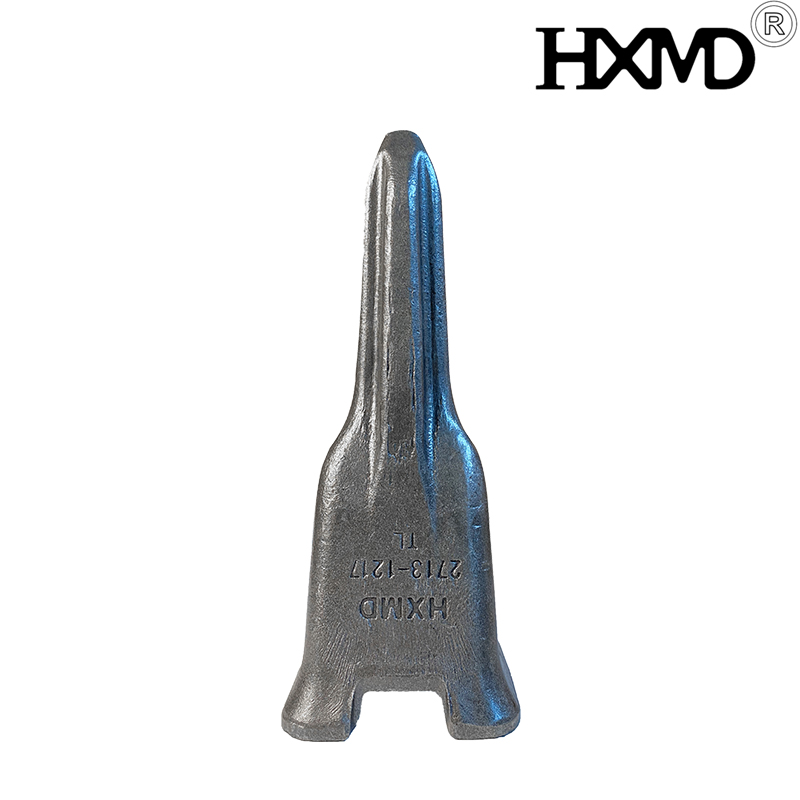 Punta de diente forjado Doosan 2713-1217TL para dientes de excavadora retroexcavadora