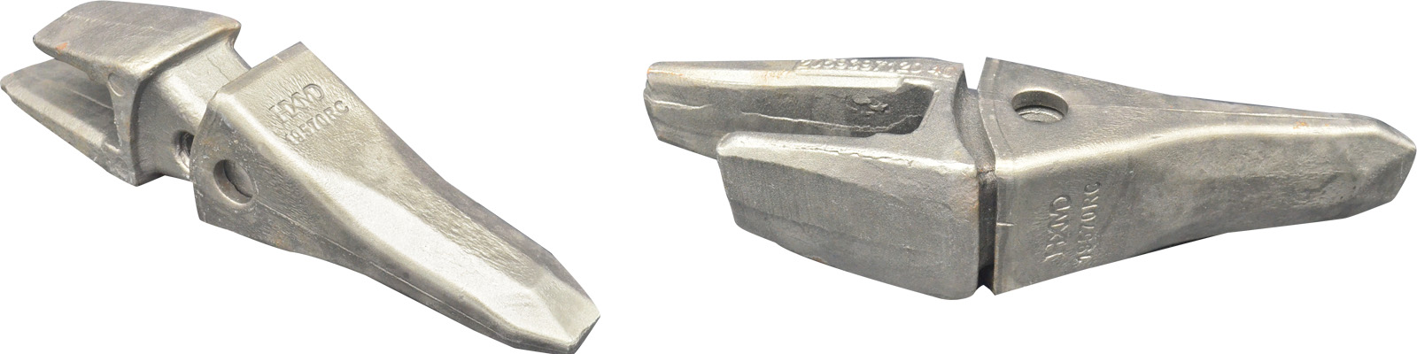 dientes de cuchara forjados y adaptador PC200