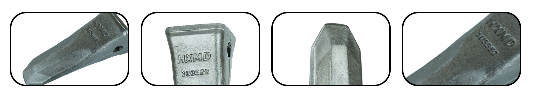 Dientes del cuchar&oacute;n de perforaci&oacute;n de excavadora Doosan