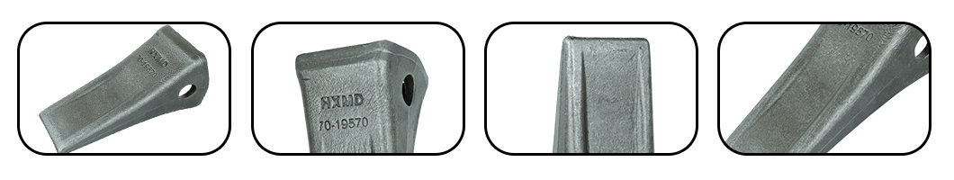 dientes de roca para cuchar&oacute;n de excavadora