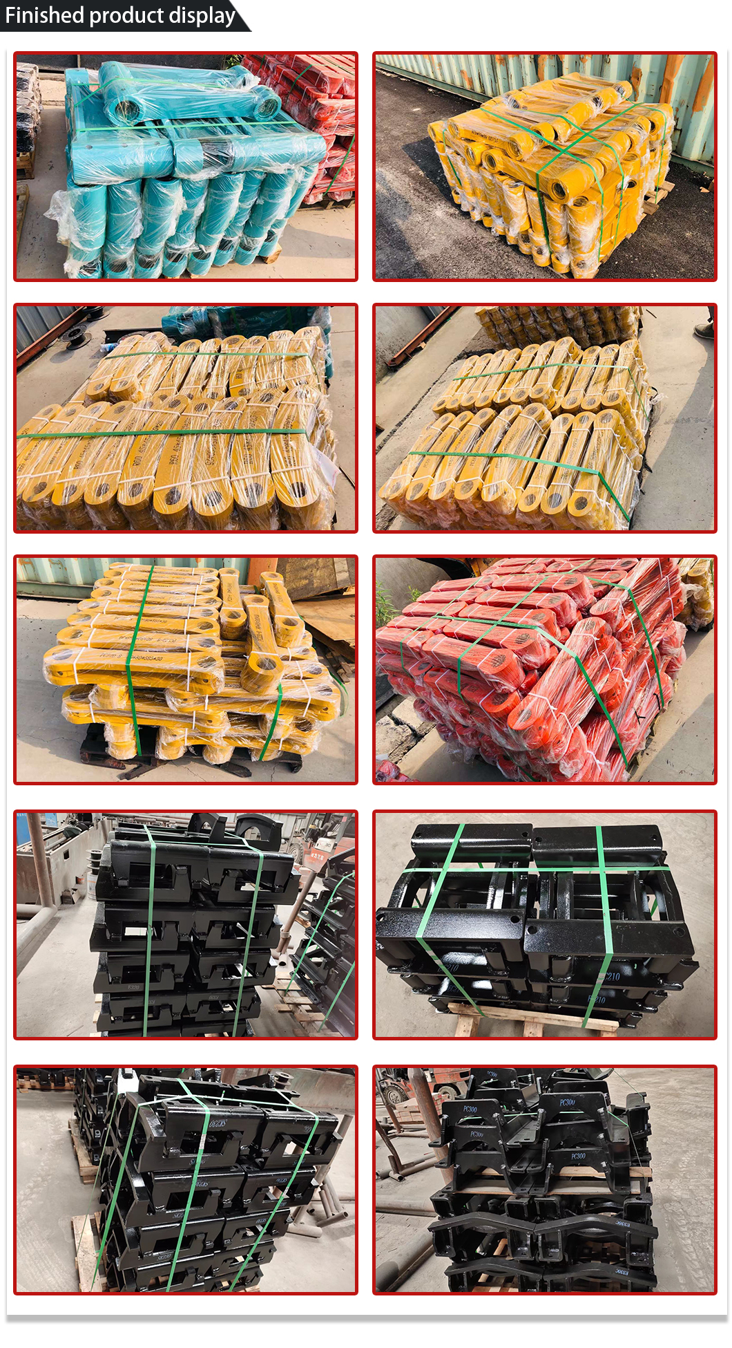 Caja de repuestos de maquinaria Pin de diente de cuchar&oacute;n