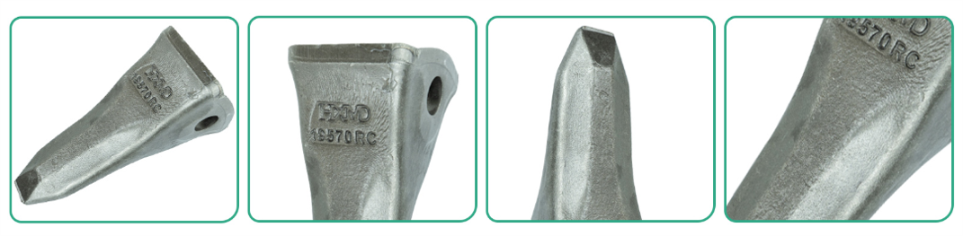 Forged Bucket Teeth detail